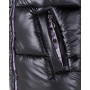 Куртка модель 257 Armani чорний/бузок