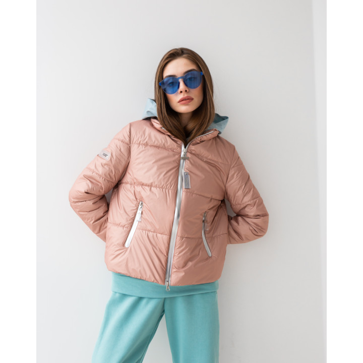 Куртка модель 243 Dior темна пудра