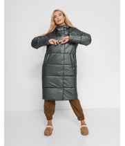 Куртка модель 257 Armani темний малахит/шампань