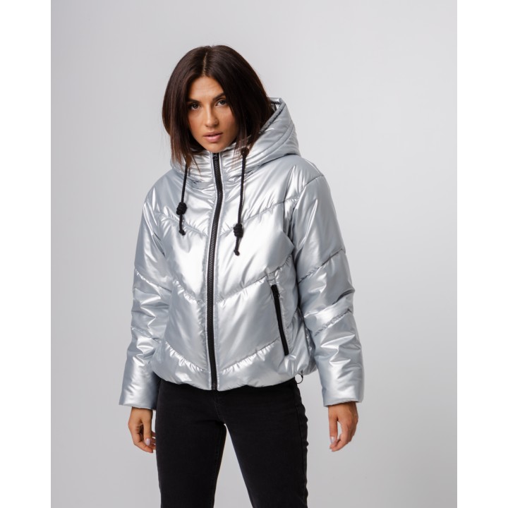 Куртка модель 263 Kenzo металік